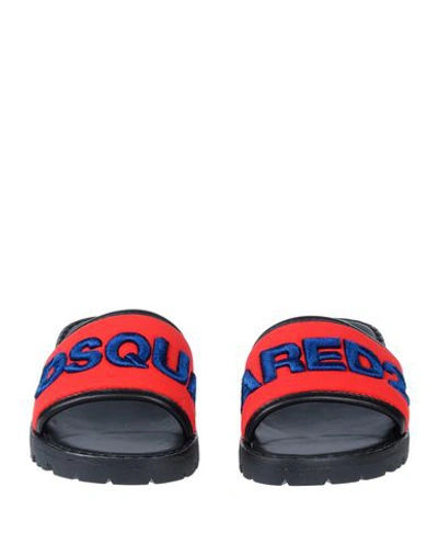 Shop Dsquared2 Sandals In Red