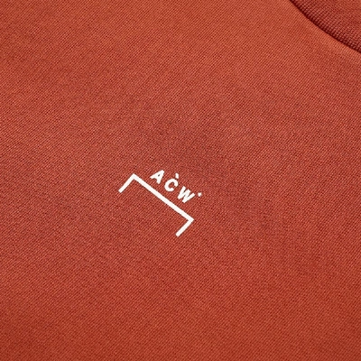 Shop A-cold-wall* Software Crew Sweat In Red