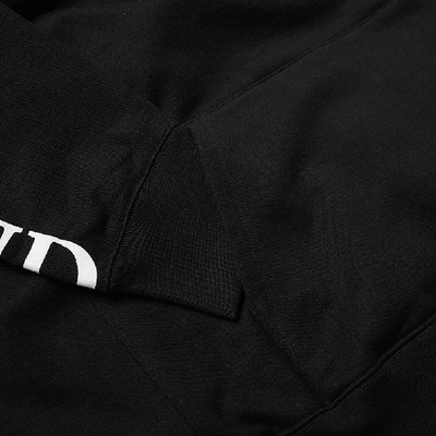 Shop Mastermind Japan Mastermind World Sleeve Logo Popover Hoody In Black