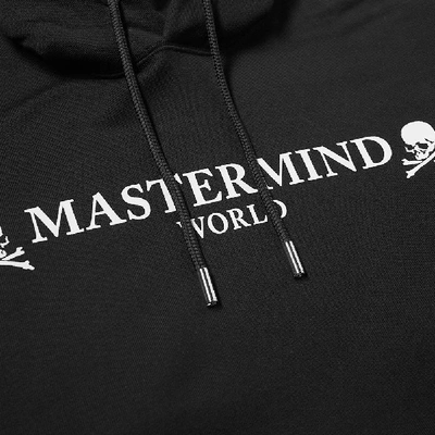 Shop Mastermind Japan Mastermind World Popover Skull Hoody In Black