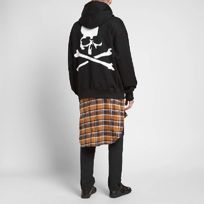 Shop Mastermind Japan Mastermind World Popover Skull Hoody In Black