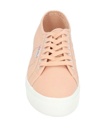 Shop Superga Woman Sneakers Blush Size 9 Textile Fibers In Pink