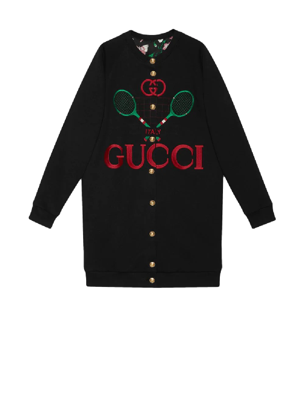 gucci italy tennis sweater