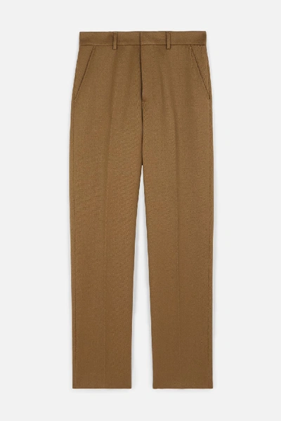 Shop Ami Alexandre Mattiussi Women's Straight Fit Trousers In Brown