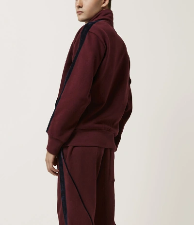 Shop Vivienne Westwood Tracksuit Jacket Bordeaux