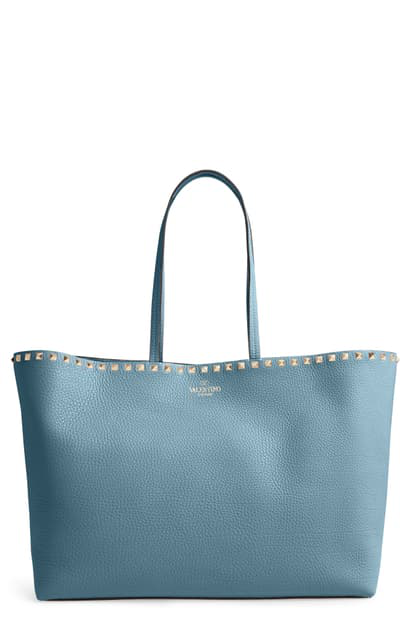 valentino rockstud bag blue