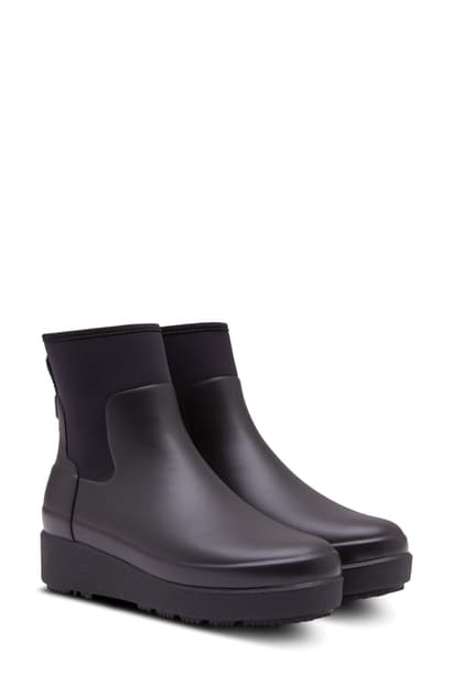 black rain booties