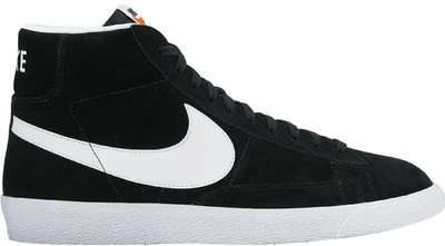 Pre-owned Nike  Blazer Mid Premium Black White Gum In Black/white-gum Light Brown