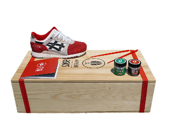 asics gel lyte 3 red black white