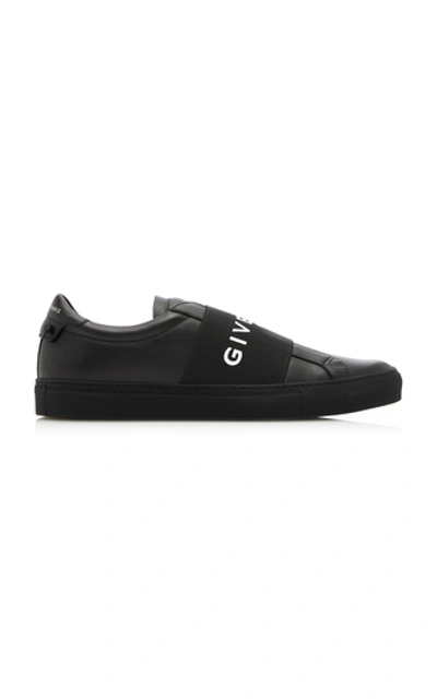 Shop Givenchy Urban Street Leather Sneaker In Black