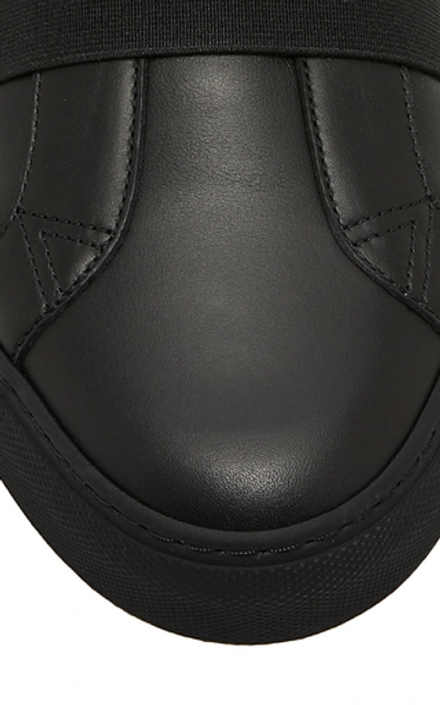 Shop Givenchy Urban Street Leather Sneaker In Black