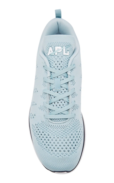 Shop Apl Athletic Propulsion Labs Techloom Pro Mesh Sneakers In Blue