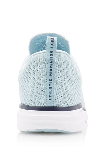 Shop Apl Athletic Propulsion Labs Techloom Pro Mesh Sneakers In Blue