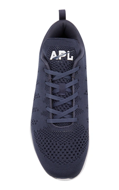 Shop Apl Athletic Propulsion Labs Techloom Pro Mesh Sneakers In Navy
