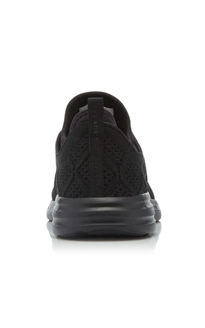 Shop Apl Athletic Propulsion Labs Techloom Phantom Mesh Sneakers In Black
