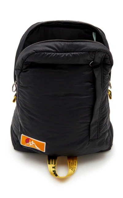 Shop Off-white Easy Puffed Shell Backpack In Black