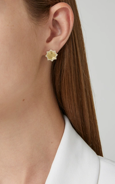 Shop Amrapali 18k Gold And Diamond Earrings