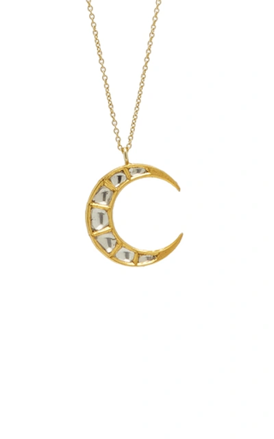 Shop Amrapali Women's 18k Yellow Gold Vintage Diamond Necklace