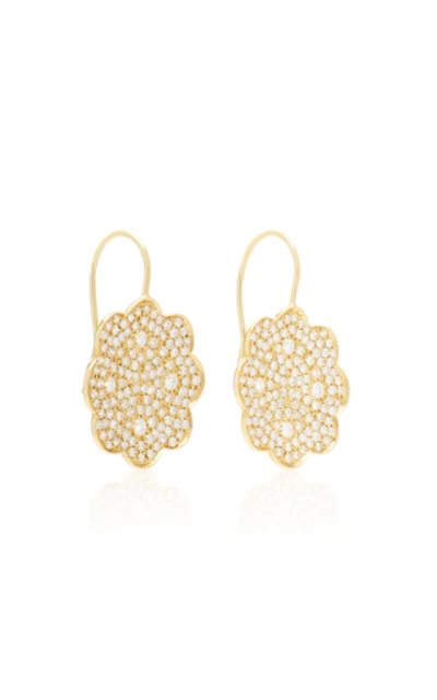 Shop Ashley Mccormick Amelie 18k Gold Diamond Earrings