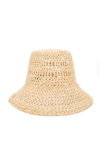 Shop Lola Hats Vallauris Woven Paper Hat In Neutral