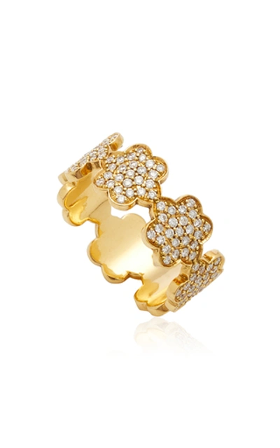 Shop Ashley Mccormick Amelie18k Gold And Diamond Ring