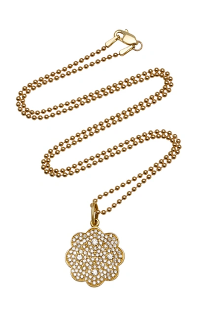 Shop Ashley Mccormick Amelie 18k Gold Diamond Necklace