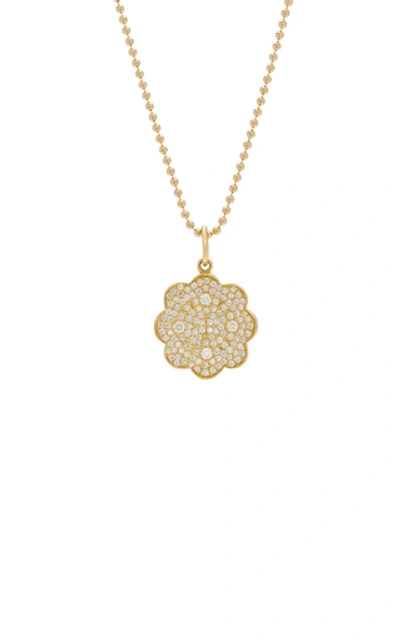Shop Ashley Mccormick Amelie 18k Gold Diamond Necklace
