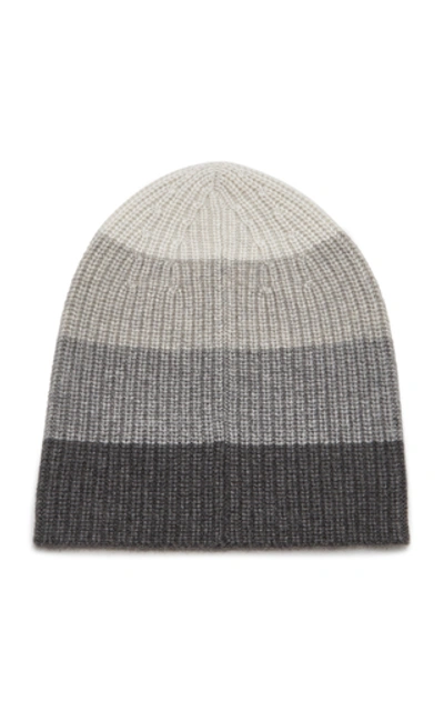 Shop Bogner Brid Cashmere Beanie In Grey