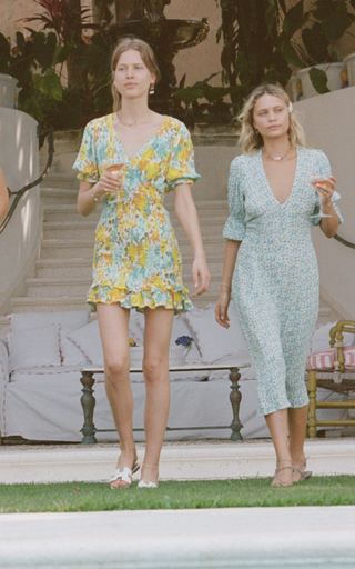 faithfull marguerite mini dress