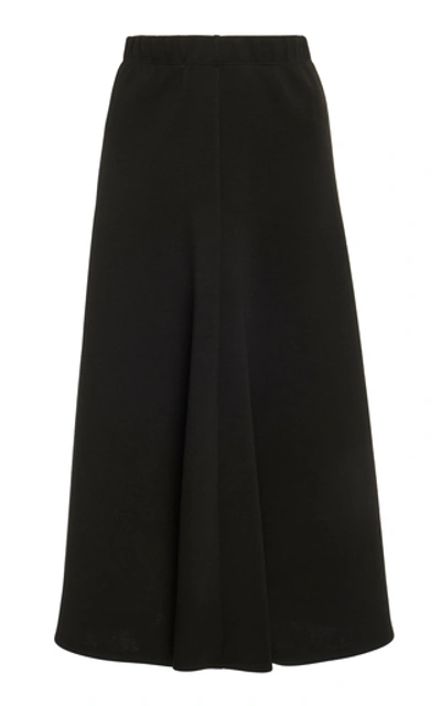 Shop Beaufille Curie Neoprene A-line Skirt In Black