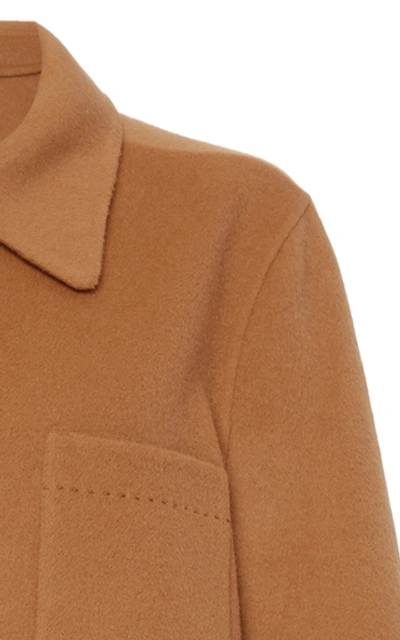 Shop Acne Studios Orein Double-breasted Cashmere-blend Coat In Neutral