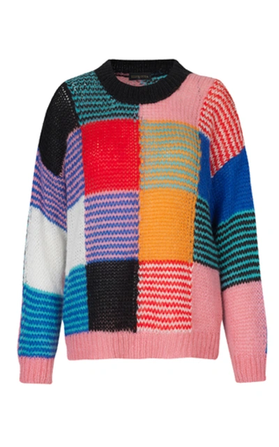 Shop Stine Goya Sana Patchwork-effect Sweater In Multi