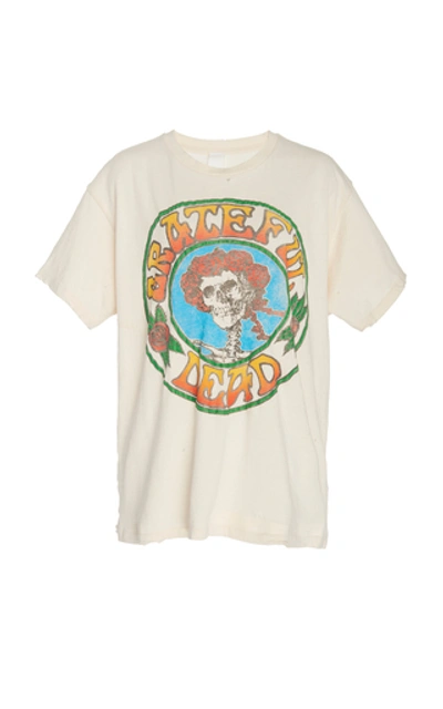 MadeWorn Grateful Dead Skull and Roses Unisex Tee Off White / S