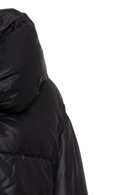 Shop Givenchy Cropped Bolero Puffer Jacket In Black