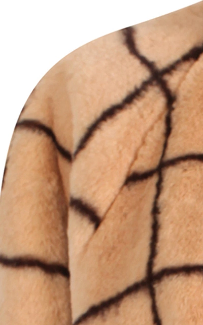 Shop Baum Und Pferdgarten Demetria Faux Fur Coat In Brown