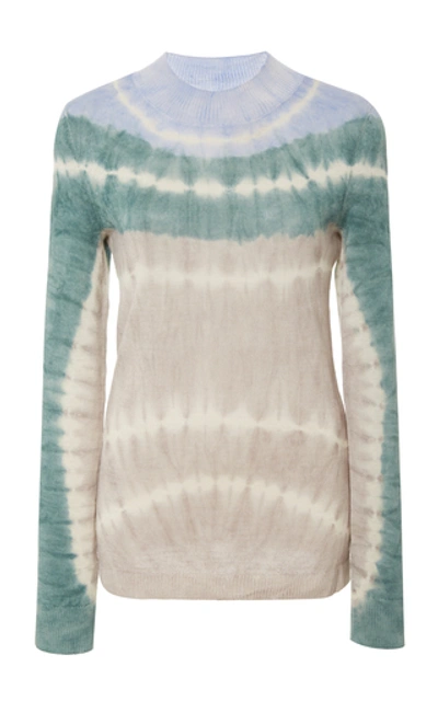 Shop Missoni Tie-dyed Alpaca Sweater In Multi