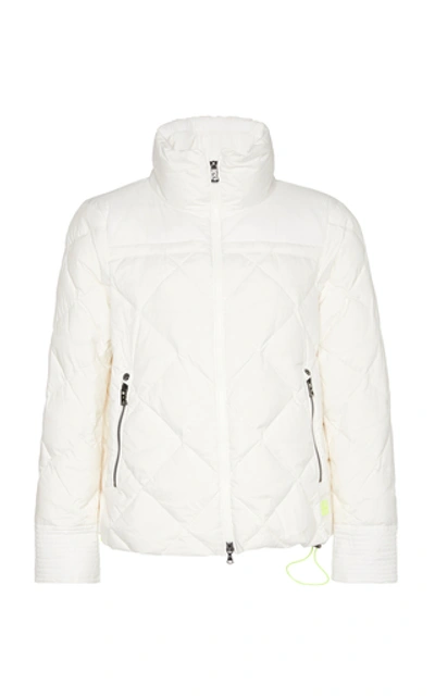 Shop Bogner Palina Quilted Shell Down Coat In White