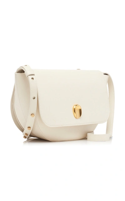Shop Wandler Billy Leather Bag In Ivory