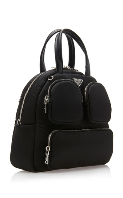 Shop Prada Tessuto Backpack In Black