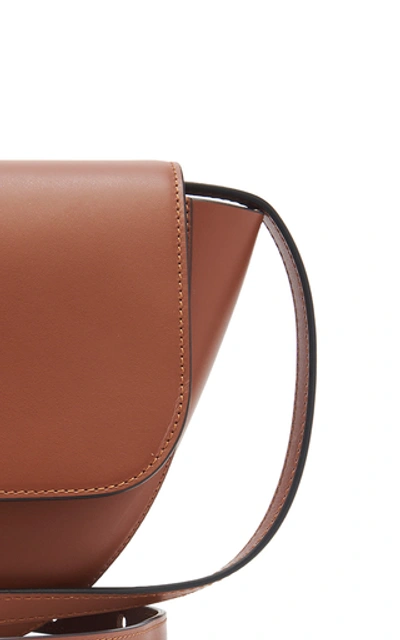 Shop Wandler Billy Leather Bag In Brown