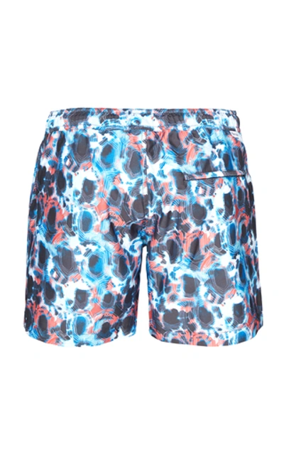 Shop Thorsun Tie-dye Swim Shorts In Print