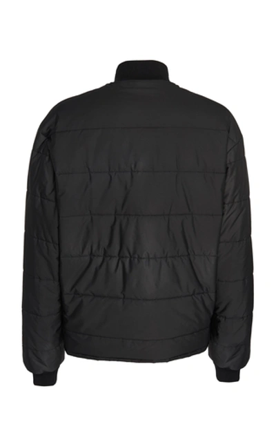 Shop Heron Preston Quilted Shell Jacket In Black
