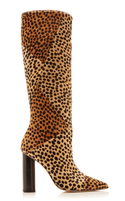 Shop Ulla Johnson Jerri Leopard Boots In Animal