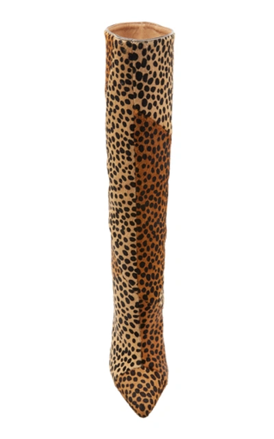 Shop Ulla Johnson Jerri Leopard Boots In Animal