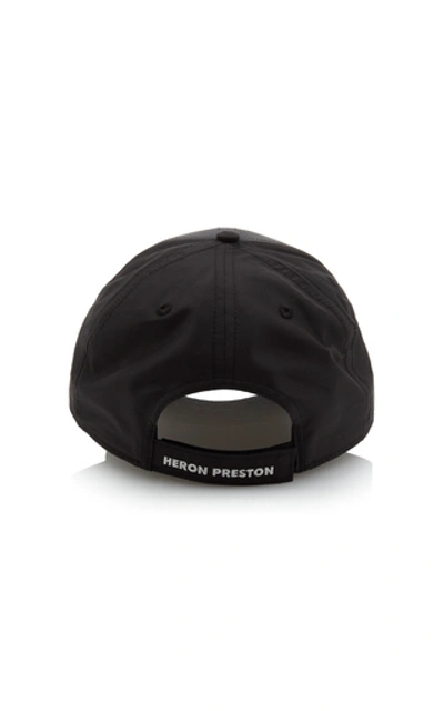Shop Heron Preston Nasa Logo Baseball Cap In Black