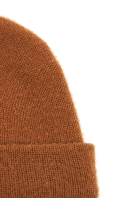 Shop Acne Studios Peele Wool-blend Beanie In Brown