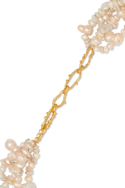 Shop Pacharee Pach Tach Gold-plated Pearl Necklace