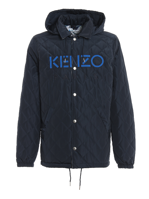 kenzo quilted down jacket