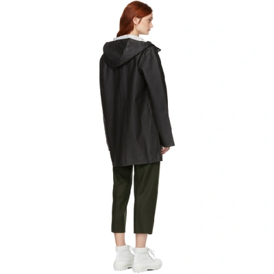 Shop Stutterheim Black Stockholm Raincoat
