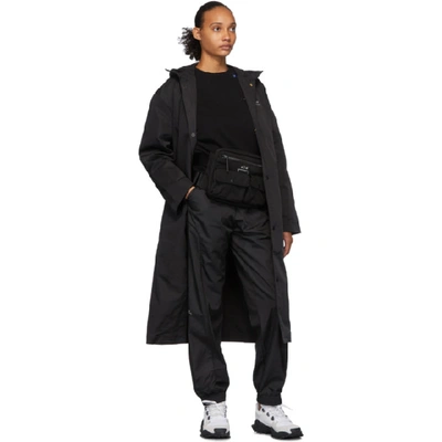 Shop A-cold-wall* Black Core Rubberized Coat